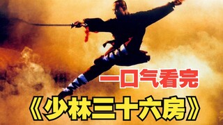 落魄小子遭人追杀，被迫逃入少林，苦练五年功夫成一代大师《少林三十六房》