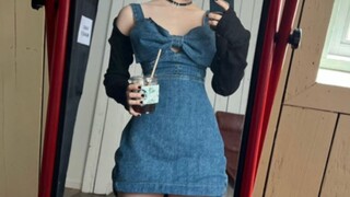 【金多贤】这个腰臀比反人类吧！？