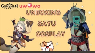 UNBOXING GENSHIN IMPACT SAYU COSPLAY [UWOWO]