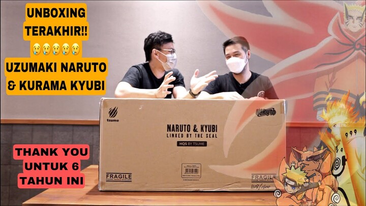 SEDIH SIH TAPI INI YANG TERBAIK! TERAKHIR UNBOXING STATUE UZUMAKI NARUTO + KURAMA by TSUME ART 13 JT