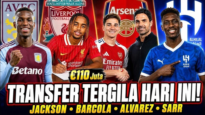 Berita Transfer Bola Terbaru: Barcola €110 Juta ke Liverpool, Alvarez ke Arsenal, Jackson ke Aston