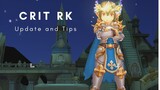 Crit RK Update, Tips and Shopping list for 5.0 Patch