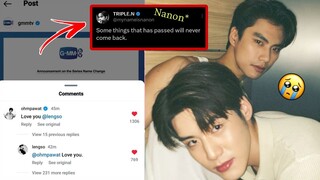 [OhmNanon] Nanon replied to GMMTV confirming OhmLeng As New BL Ship! 🥹💔