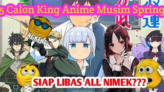(SHORT) 5 Calon King Anime Musim Spring 2022