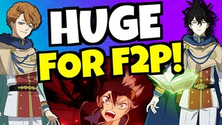 F2P MUST WATCH - DON'T MISS OUT!!! [Black Clover Mobile]