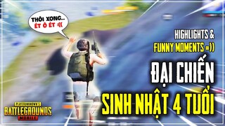 ĐẠI CHIẾN ĐỒI XƯƠNG CÁ VÀ CÁI KẾT CƯỜI Ẻ TRONG CUSTOM SINH NHẬT PUBG MOBILE 4 TUỔI ! Nam Art