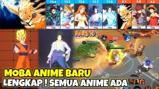 MOBA BARU SEMUA ANIME ADA DISINI ! SASUKE, DRAGON BALL, ONE PIECE, LENGKAP SEMUA! SAINGAN ML