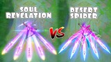 Gusion Desert Spider VS Soul Revelation Skin Comparison