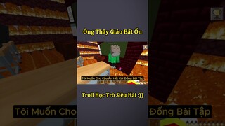 Anh Đen Xì Xì Bị Thầy Giáo Troll Siêu Hài Hước - Tập 5 🤣 #shorts