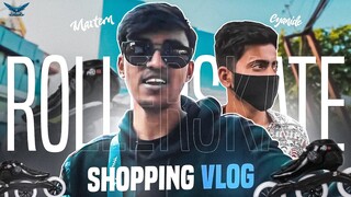 RANDOM ROLLERSKATE SHOPPING VLOG FT.@Maxtern & @Youtube CYANIDE | SKYLIGHTZ GAMING INDIA | MINI VLOG