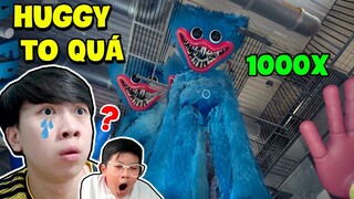 Nếu HUGGY WUGGY Bị Phóng To 1000 Lần Đuổi Theo Vinh Và Fan Gặp Phải Chuyện Gì ? POPPY PLAYTIME