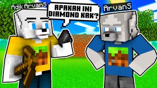 AKU MENGAJARI ADIKKU MAIN MINECRAFT, TAPI...