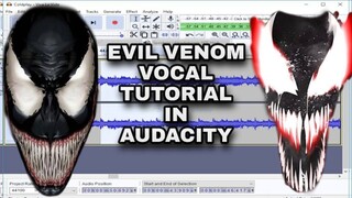 VENOM VOCAL STLYE IN AUDACITY TAGALOG TUTORIAL