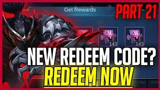 NEW 5 REDEEM CODES OCTOBER 2020!! GET RARE SKIN FRAGMENTS & FREE SKINS!! | Mobile Legends