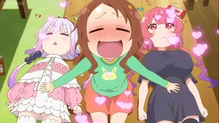 Ilulu Became Friends With Saikawa! | Kobayashi-san Chi no Maid Dragon S