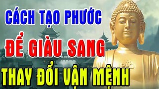 Làm Phước Đức Gì Để Giàu Có Hạnh Phúc Và Lời Phật Dạy Về Cách Tạo Phước Thay Đổi Vận Mệnh