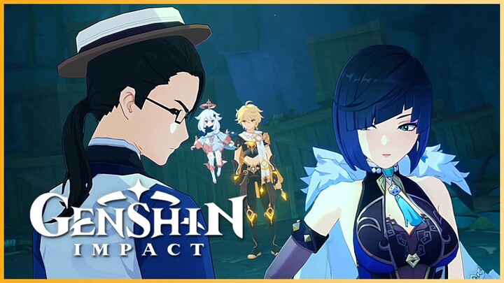 Yelan Lectures Zhiyi Cutscene | Yelan Story Quest Final Cutscene | Genshin Impact Version 2.7