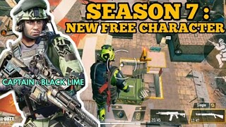 Season 7 : Solo Br-Ranked with Free Characters| 15 Kills |Captain- Black Lime| Call of Duty Gameplay