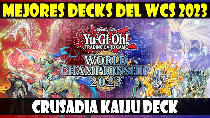 MEJORES DECKS DEL WORLD CHAMPIONSHIP 2023 #1: CRUSADIA KAIJU DECK - Yu-Gi-Oh! DUEL LINKS