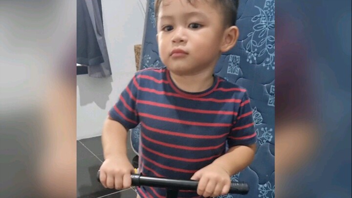 Dedek Kaido 2 tahun bermain anak anak