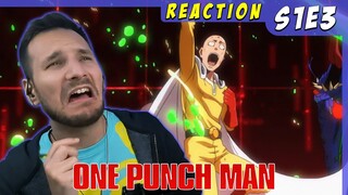 One Punch Man 1x3 Reaction | FIRST TIME WATCHING ANIME! | The Obsessive Scientist