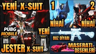 YENİ X-SUIT JESTER BURDA | YENİ BUZ DİYARI M416 | 2 YENİ NİHAİ SET | MASERATİ | PUBG MOBILE