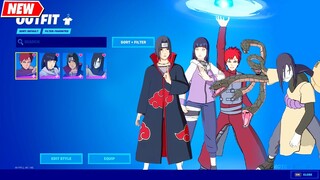 *NEW* All NARUTO RIVALS Cosmetics and Emotes (Orochimaru, Gaara, Itachi Uchiha, Hinata Hyuga)  シ