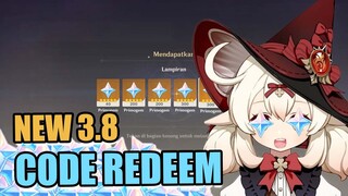 【3.8】CODE REDEEM TERBARU 300 PRIMOGEM - Genshin Impact