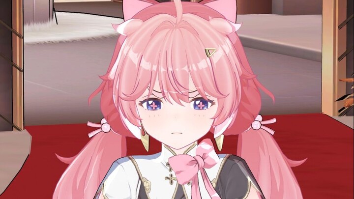 It's just that Enke helps you with a look of disgust