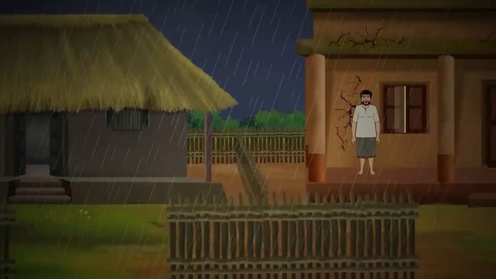 মামার বাড়ির রাতের প্রতিবেশী | Bengali Moral Stories | Cartoon | Haunted | Horror Animation |