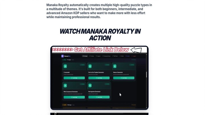 Manaka Royalty Review KDP Software Creates Crossword, Word Search, Sudoku, Maze Books