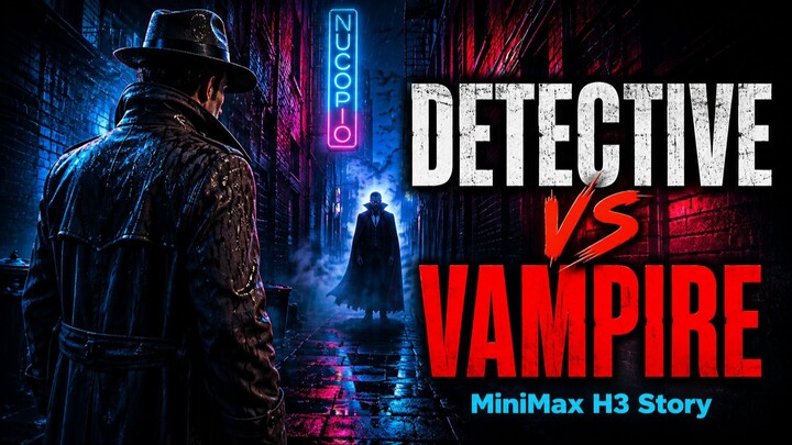 The Vampire Below — An AI Animated Noir Short Film