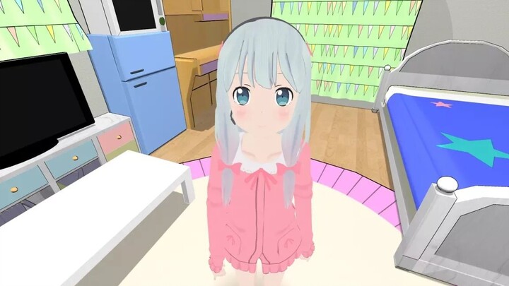 [Video toàn cảnh 360°] Chị Sagiri thật dễ thương từ góc nhìn thứ nhất