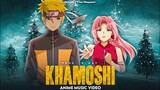 RAGE - Khamoshi • Prod. @KKAYBeats • Naruto × Sakura (Anime Music Video)