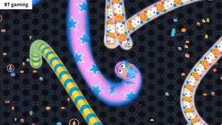 This video I got 102,000,000+ Views On My Channel - Wormate.io Best Gameplay! 4