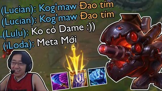 (LMHT) ĐỒNG ĐỘI NGHI NGỜ SỨC MẠNH CỦA KOG'MAW TANK VÀ CÁI KẾT SÁT THƯƠNG NHIỀU NHẤT TEAM! | iLoda