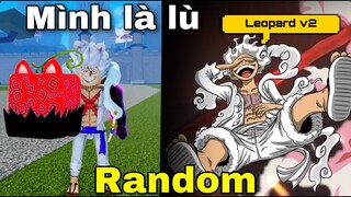 (Blox  Fruit) Mình Trở Thành Luffy Đi Tìm Trái Ác Quỷ Huyền Thoại Bất Ngờ Random Leopard v2