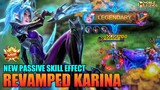 Karina Revamp , Karina Revamp 2021 Gameplay - Mobile Legends Bang Bang