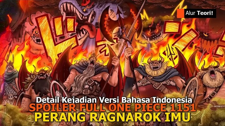FULL RESMI ONE PIECE 1151 - IMU KALAH TERTEMBAK?! BROOK MENANGIS LIAT GUNKO! JURUS RAHASIA LUFFY!