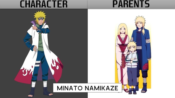 PARENTS OF NARUTO/BORUTO CHARACTERS