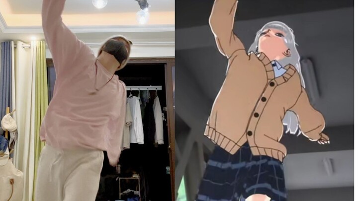 专业舞者来翻跳一下绝妙舞步女主名场面