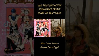 One Piece Netflix Showrunner Talks Costume Easter Eggs! | Live Action Short
