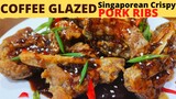 CRISPY Pork Ribs in COFFEE Glaze l SINGAPOREAN Easy and Delicious Recipe