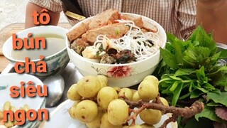 Thánh Ăn Tô Bún Chả Siêu To | Biển Nguyễn ngọc.