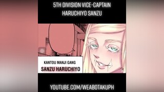 5th division Vice-Captain Haruchiyo Sanzu weabotaku tokyorevengers fyp haruchiyosanzu sanzu