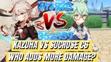 Kazuha vs Sucrose C6 | Damage Buffs Comparison | Genshin Impact