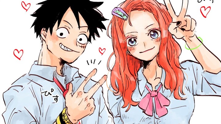 [Luna] Potongan episode spesial/versi teatrikal One Piece dari bagian cinta Luffy×Nami CP