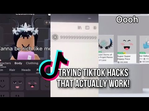 Testing Roblox TikTok ROBUX HACKS 