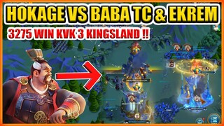 WAR HOKAGE VS EKREM & BABA TC !! 3275 WIN KVK 3 KINGSLAND ROK !!