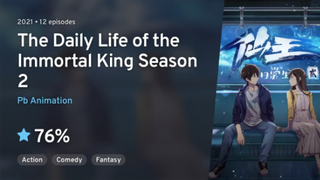 The Daily Life of the Immortal King S2 - 07 English sub